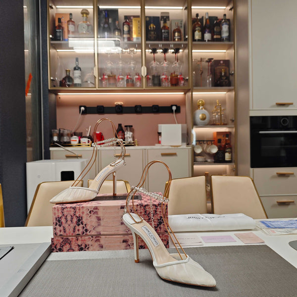 Jimmy 25 Seada 100 Pump White Cowhide 240047