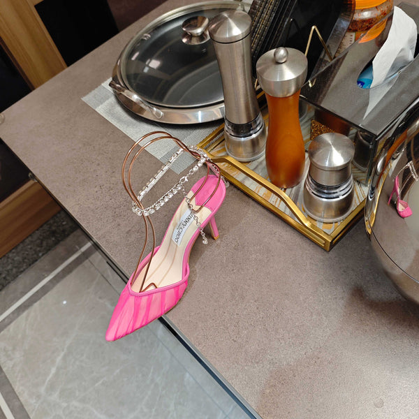 Jimmy 25 Seada 100 Pump Pink Cowhide 240049