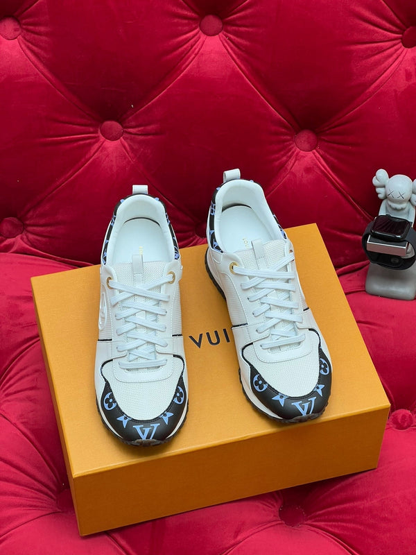 LV Run Away Trainer 60mm Pelle di vitello bianca