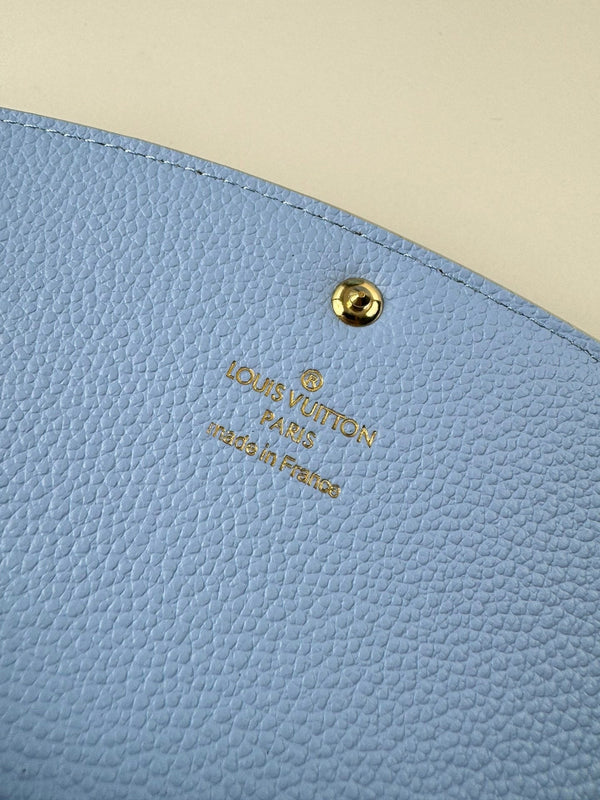 LV M82341 Emilie Wallet Monogram Empreinte Grain Leather 221537