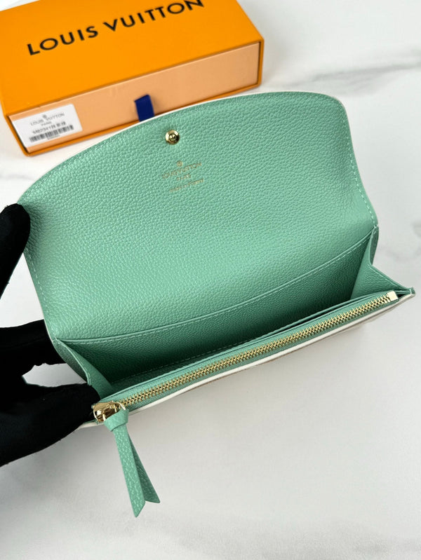 LV M82341 Emilie Wallet Monogram Empreinte Grain Leather 221537