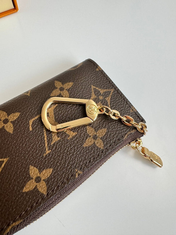 LV Noa Key Holder Blue Monogram Canvas 221548