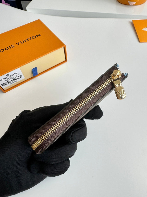 LV Noa Key Holder Blue Monogram Canvas 221548