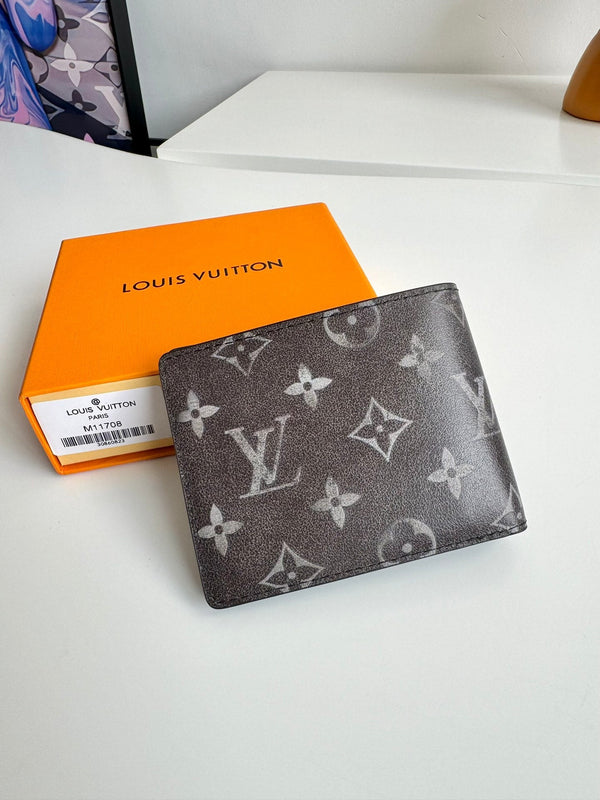 LV Autres Cuirs Slender Wallet Faded Monogram Leather 221268