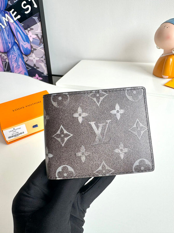 LV Autres Cuirs Slender Wallet Faded Monogram Leather 221268