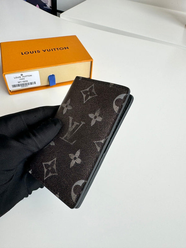 LV Autres Cuirs Pocket Organizer Marrone Pelle Monogram Scolorita 221269