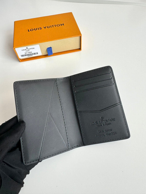LV Autres Cuirs Pocket Organizer Marrone Pelle Monogram Scolorita 221269