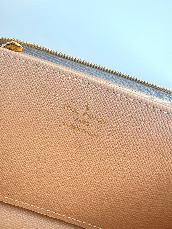 LV M60017  Zipper Wallet Trianon Gray Monogram Canvas GHW 221279