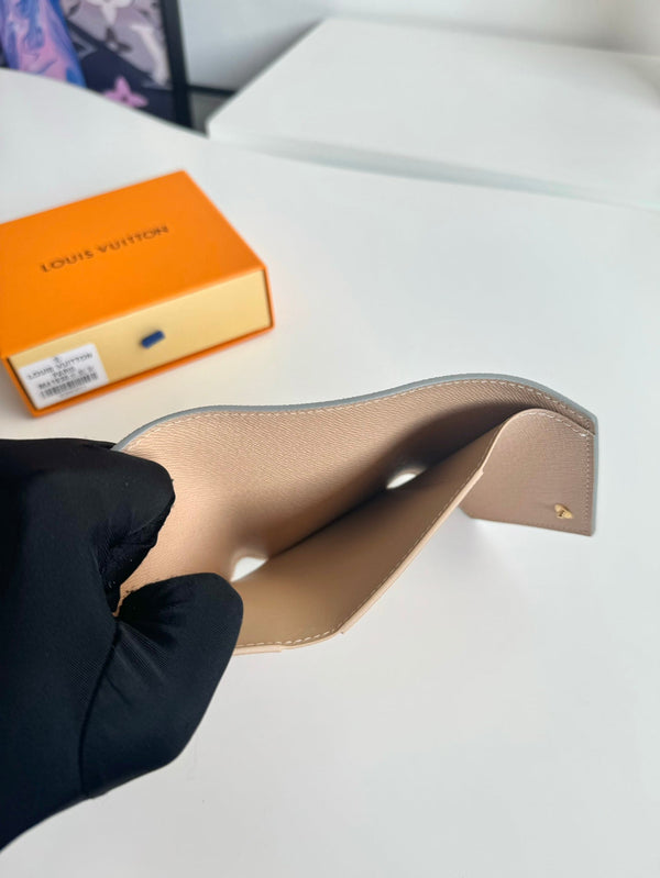 LV Victorine Wallet Trianon Gray Monogram Canvas GHW 221284