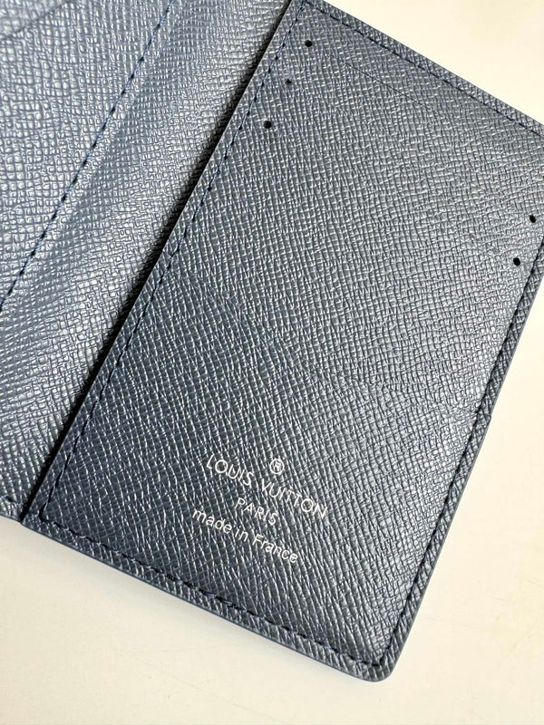 LV Pocket Organizer Navy Blue Monogram Gradient Canvas 221314