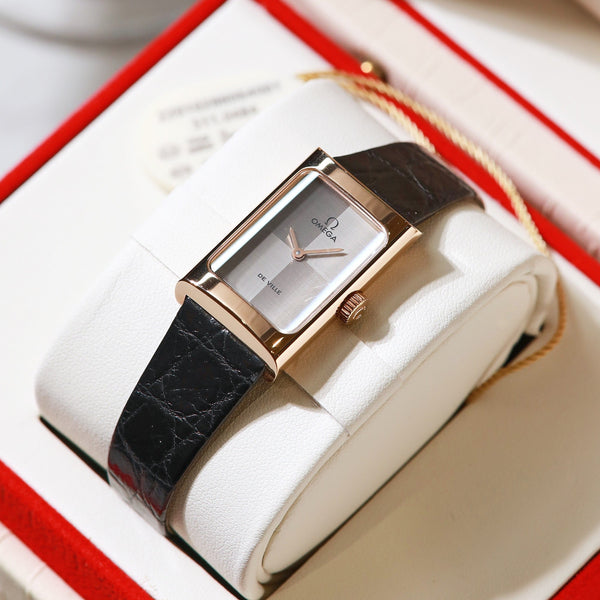 Omega De Ville 26.12mm Silver White Dial