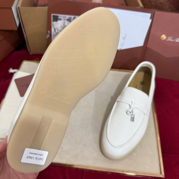 LP 25C Summer Charms Walk Loafer White Calfskin 212599