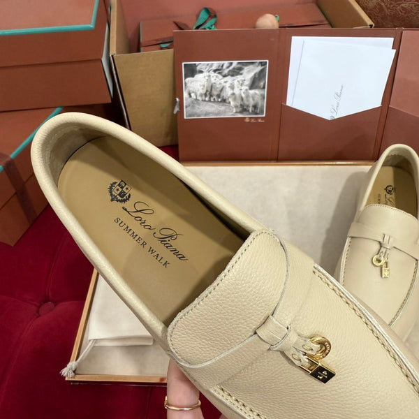 LP 25C Summer Charms Walk Loafer Faded Yellow Calfskin 212597