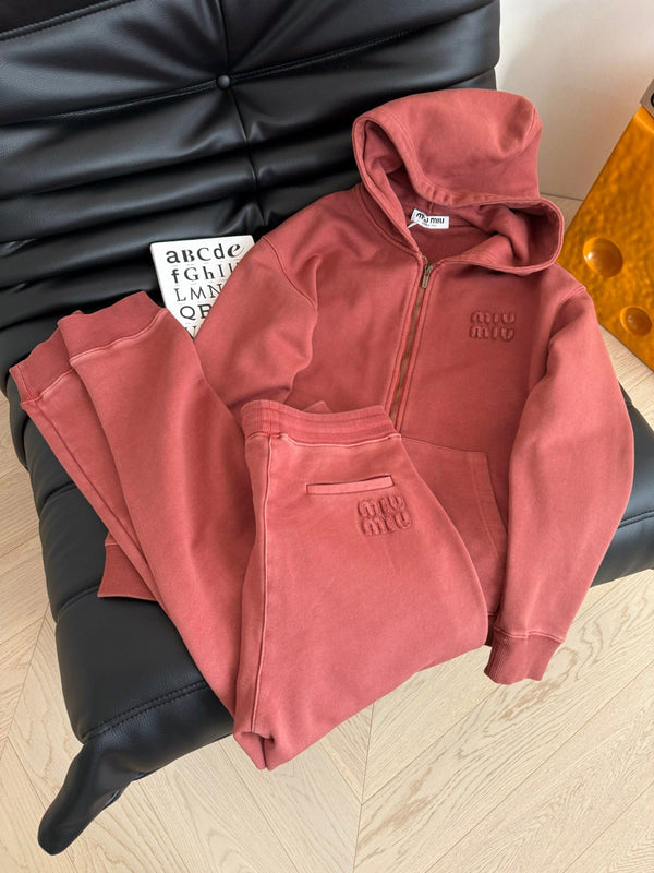 Miumiu Set Pink Cotton