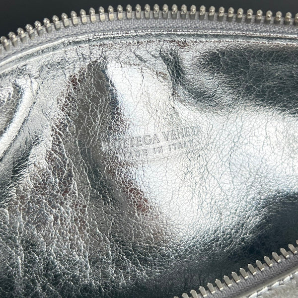 WALLACE 22 BAG SILVER METALIC CALFSKIN