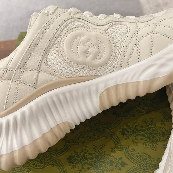 GG RIPPLE SNEAKER  cream