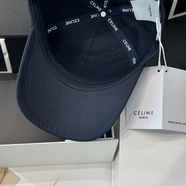 Celin Cap Blue Charcoal Cotton Fabric 210406