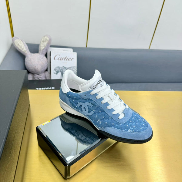 CC 25s Sneaker Blue Denim With Suede 297811