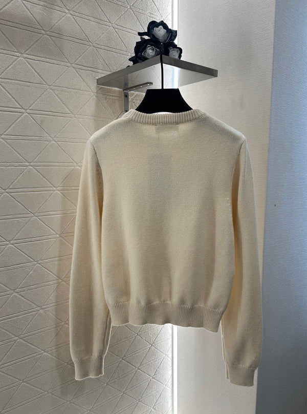 Celine 25 Horse Knit Sweater Wool 294034