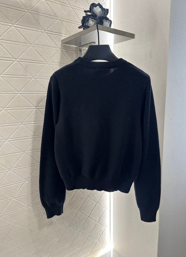 Celine 25 Horse Knit Sweater Wool 294034