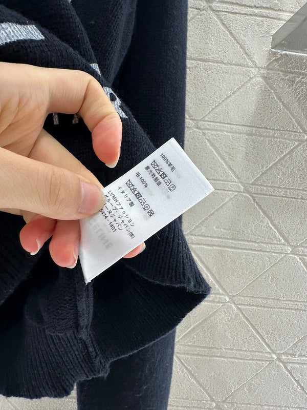 Celine 25 Horse Knit Sweater Wool 294034