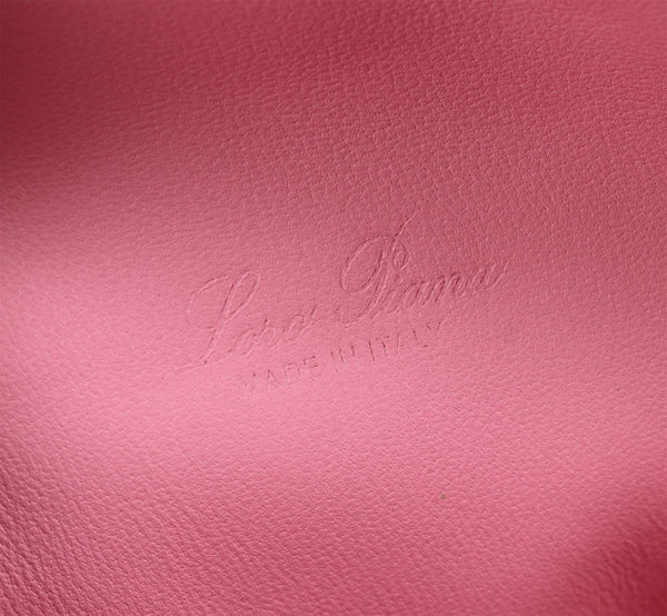 EXTRA POCKET L19 IN BABY PINK OSTRICH LEATHER