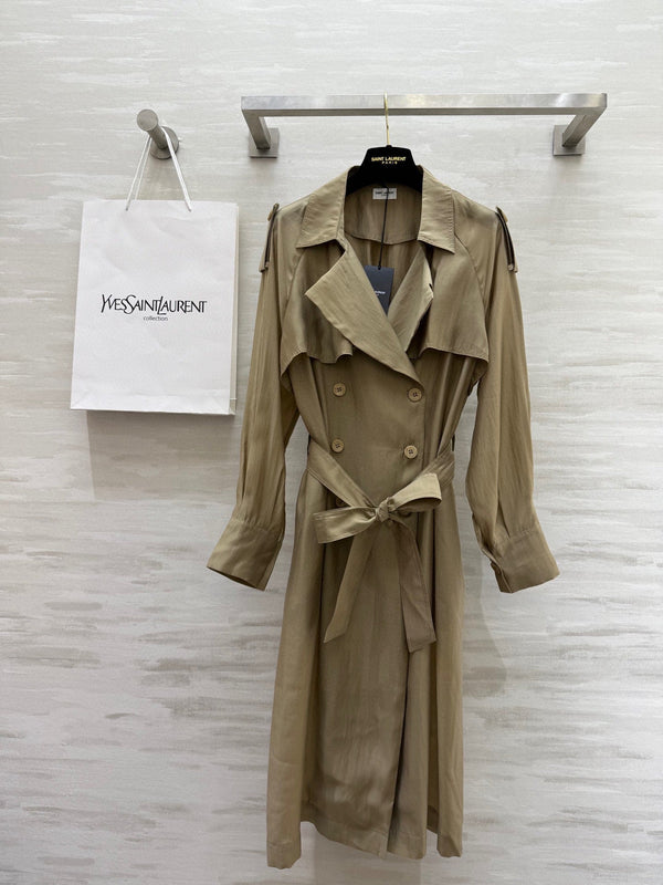 Giacca a vento YSL 25 Beige Tencel