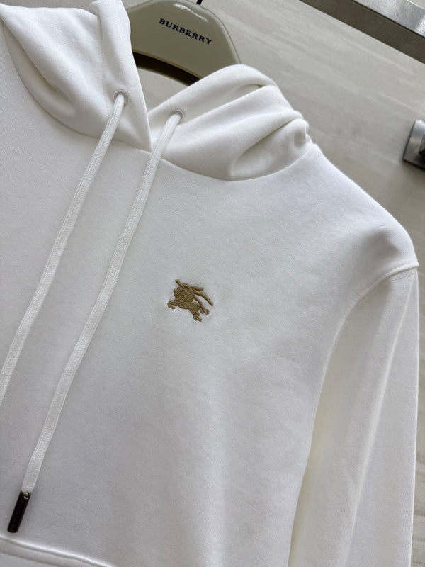 Bur 25 Hoodie White Wool