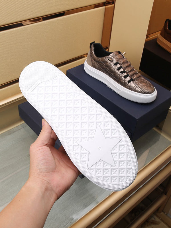 CD STYLISH SNEAKER METALLIC CALFSKIN