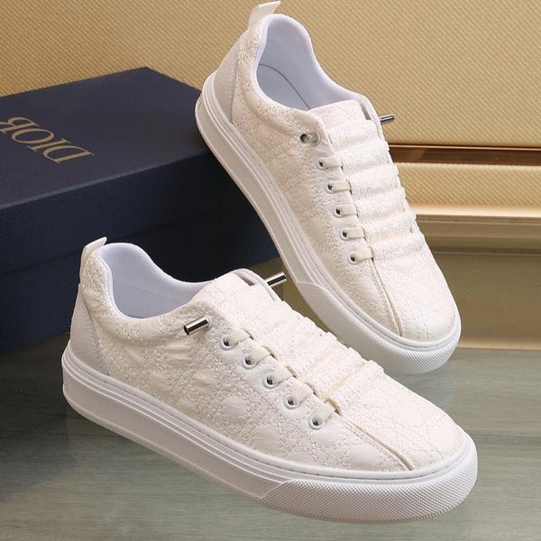 CD STYLISH SNEAKER WHITE CALFSKIN