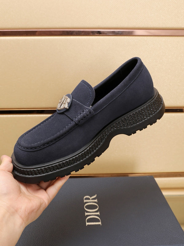 CD EXPLORER ICON LOAFER DENIM COLOR SUEDE