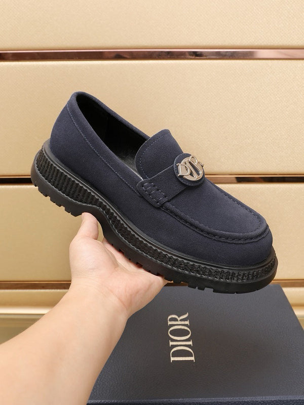 CD EXPLORER ICON LOAFER DENIM COLOR SUEDE