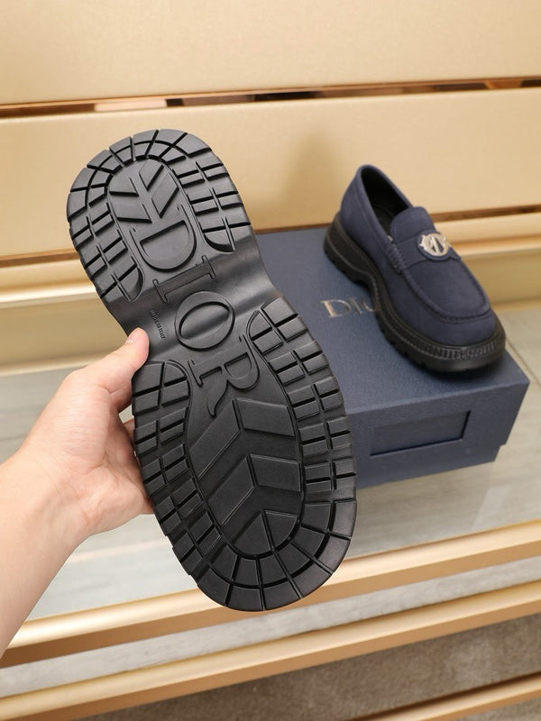 CD EXPLORER ICON LOAFER DENIM COLOR SUEDE