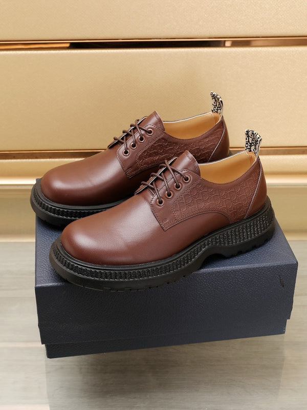 CD EXPLORER DERBY SHOE RUSSET CALFSKIN