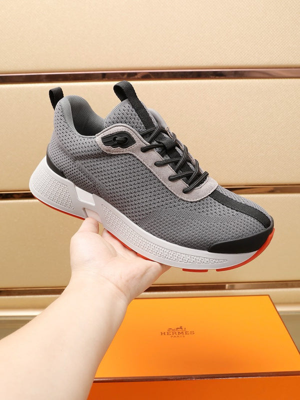 HM HUGO SNEAKER GRAY BREATHABLE FABRIC