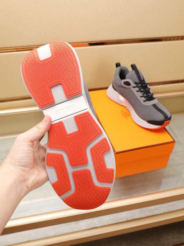 HM HUGO SNEAKER GRAY BREATHABLE FABRIC