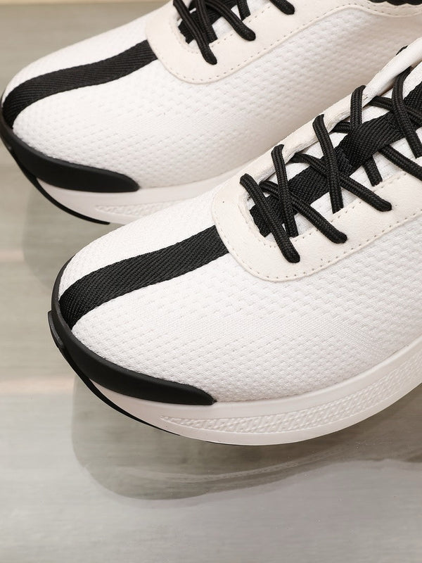 HM HUGO SNEAKER WHITE BREATHABLE FABRIC