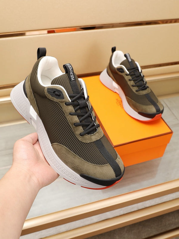 HM HUGO SNEAKER OLIVE AND JUPITER WEAVE