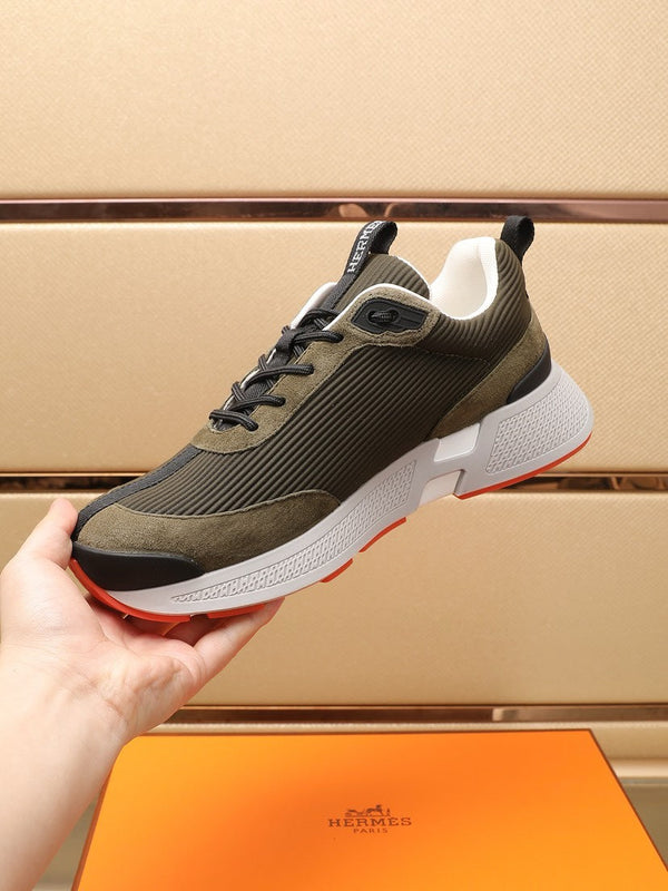 HM HUGO SNEAKER OLIVE AND JUPITER WEAVE