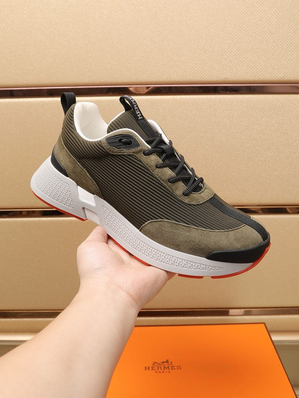 HM HUGO SNEAKER OLIVE AND JUPITER WEAVE