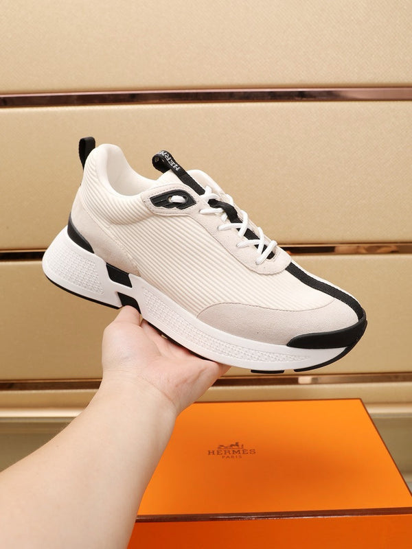 HM HUGO SNEAKER BLACK AND CREAMY WHITE WEAVE