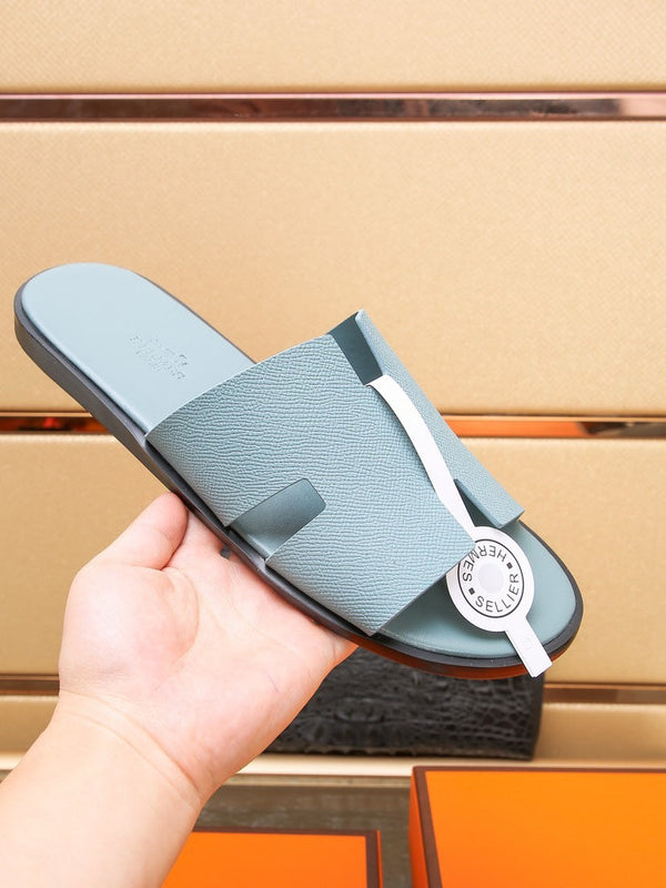 HM IZMIR SANDAL TEAL CALFSKIN