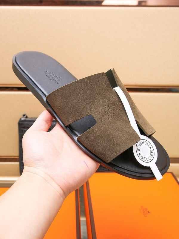 HM IZMIR SANDAL MOSS SUEDE