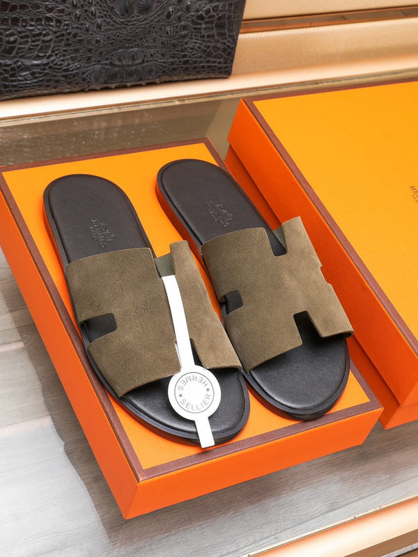 HM IZMIR SANDAL MOSS SUEDE