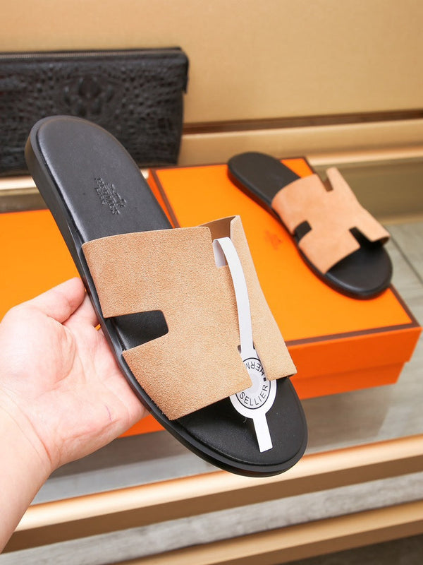 HM IZMIR SANDAL TANGERINE SUEDE