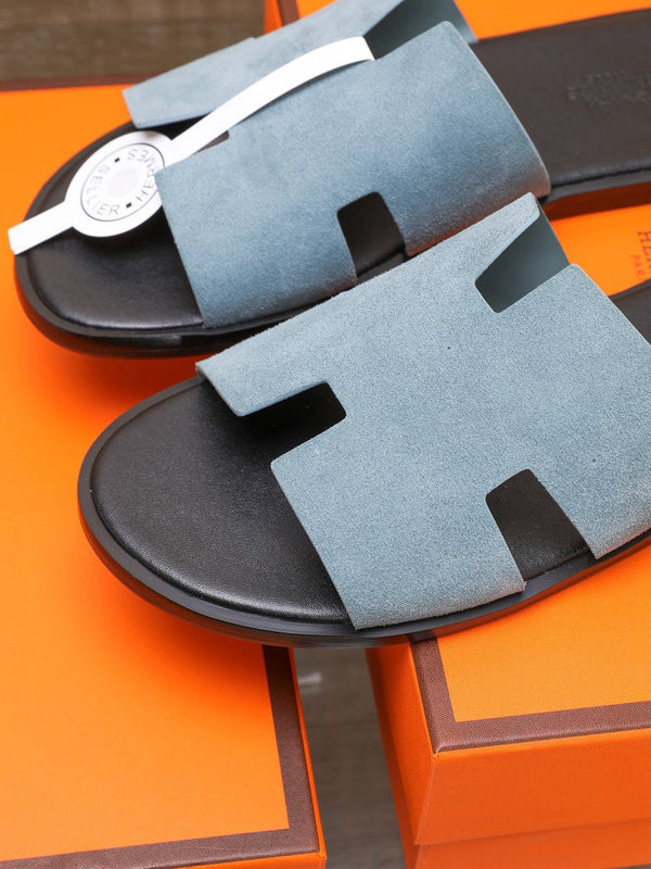 HM IZMIR SANDAL STONE SUEDE