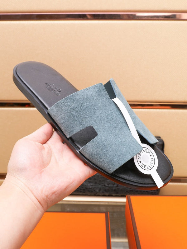 HM IZMIR SANDAL STONE SUEDE