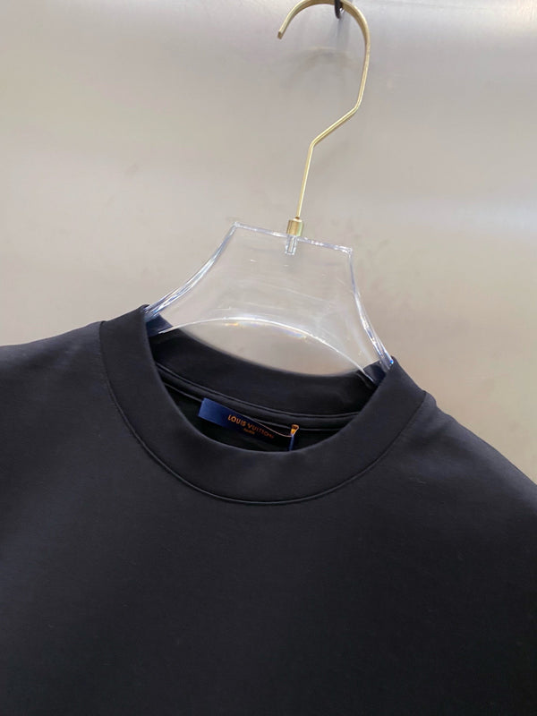 T-SHIRT MONOGRAM LV COTONE NERO 238824