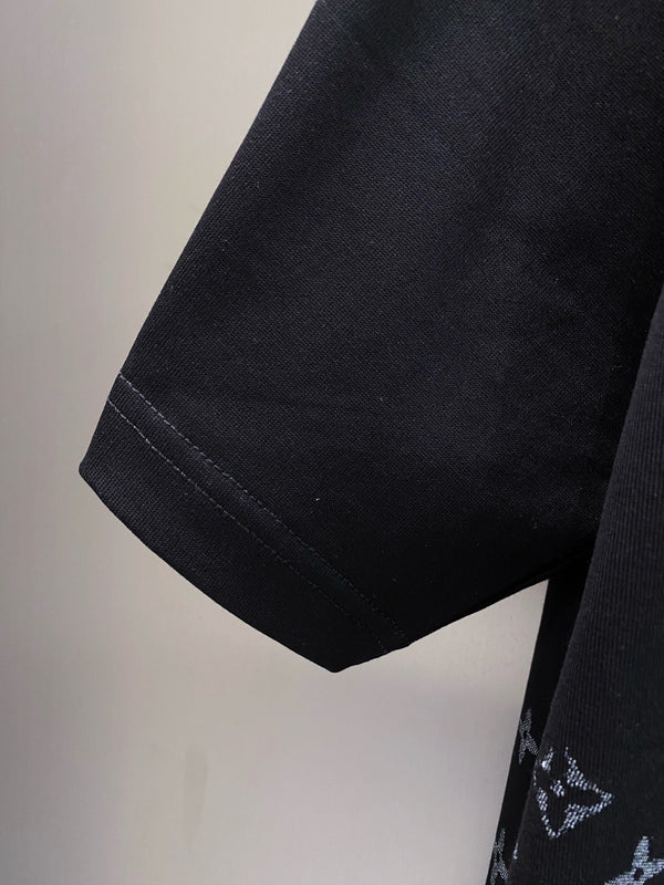 T-SHIRT MONOGRAM LV COTONE NERO 238824