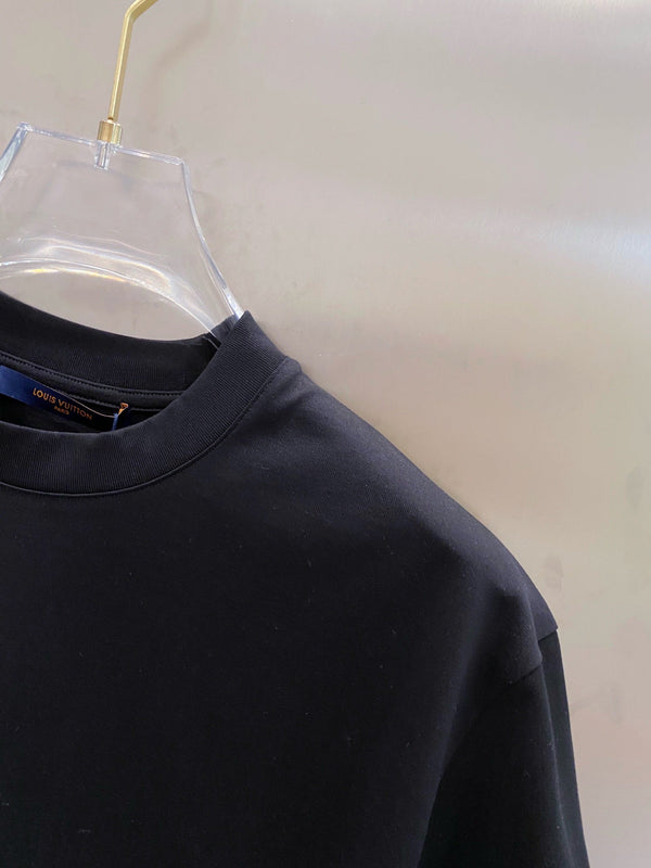 T-SHIRT MONOGRAM LV COTONE NERO 238824
